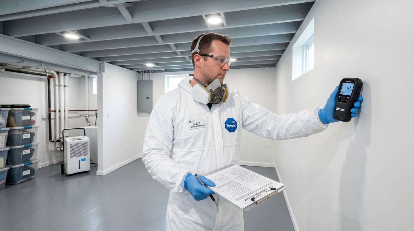 Mold Clearance Testing in York, PA